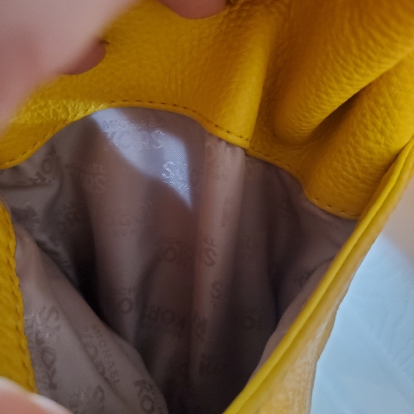 Y2k Michael Kors Yellow Purse - Picture 7 of 7